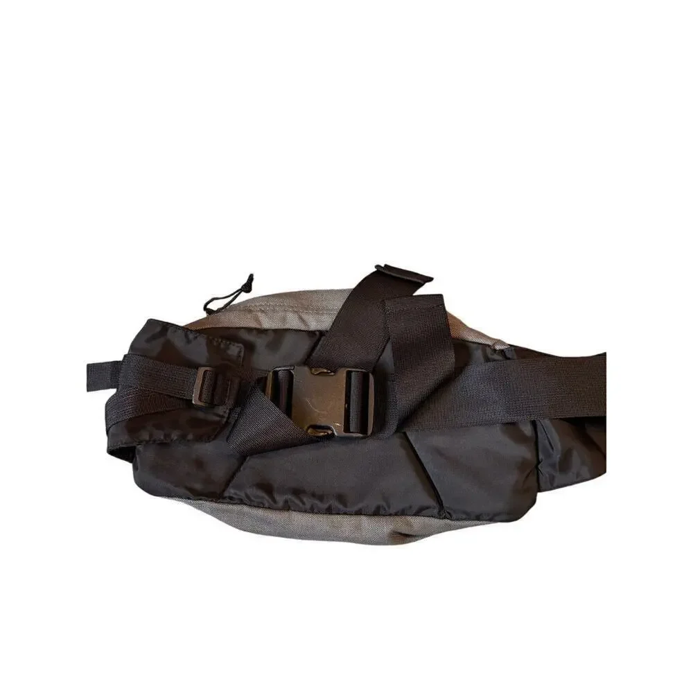 Quest Fanny Pack Hiking Waist Bag Gray Purple with Interior Pockets